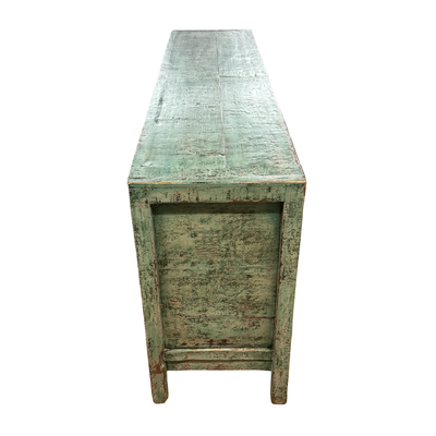 dressoir 4deur groen uniek