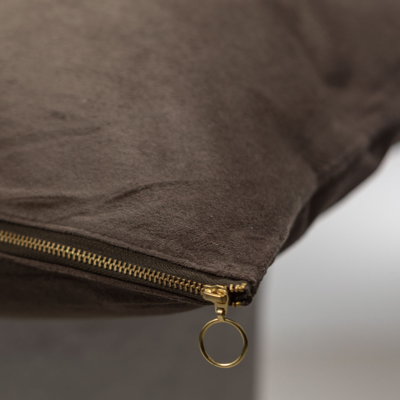 Kussen Gold Zipper