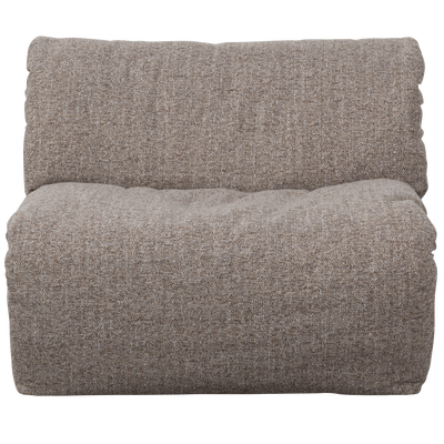 Baggy 1-zits element geweven chenille oudroze