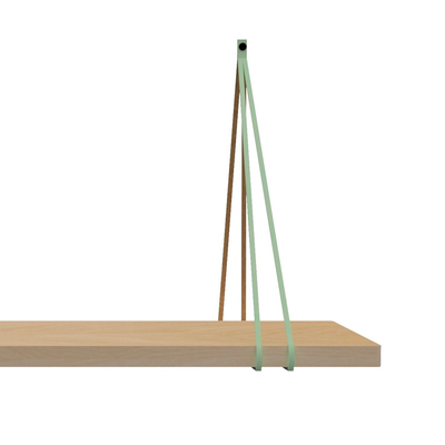 Leren split-plankdragers