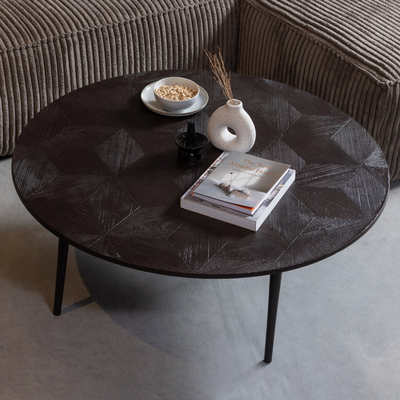 Bean hoekbank rechts chenille velvet taupe