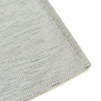 Vloerkleed Storm blauw en wit gradiënt