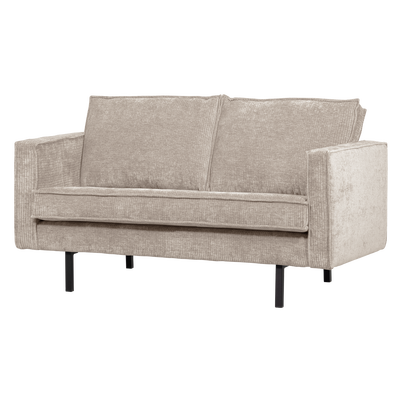 Rodeo 2-zits bank velvet taupe [fsc]
