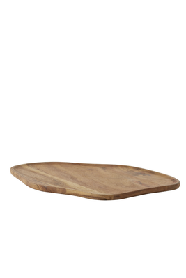 Houten schaal onderzetter