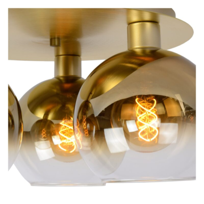 3-lichts plafondlamp Dajana