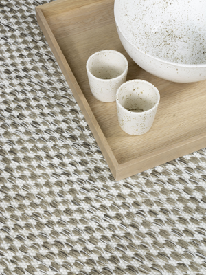 Vloerkleed Vaasa Grey White 