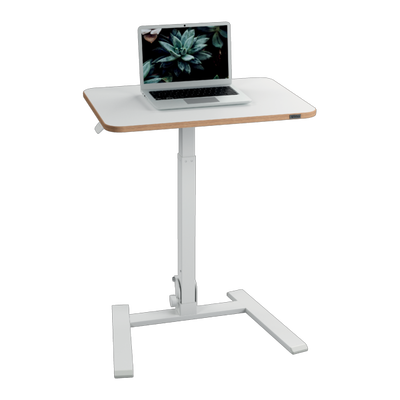 Ergo compact opvouwbaar zit-sta bureau 65x48cm wit