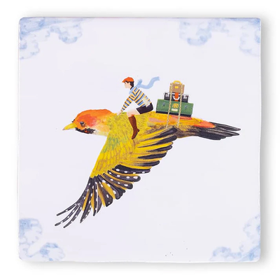 StoryTiles Wandtegel Traveling bird