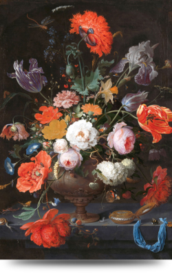 Bloemstillevens Rijksmuseum - Canvas schilderijen