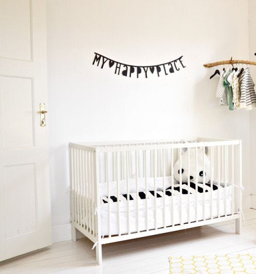 Letterbanner Zwart