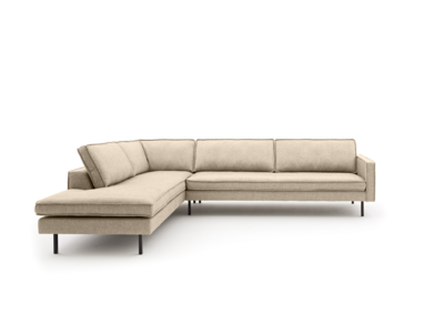 Loods 5 Design hoekbank Slimm Stof Outside links