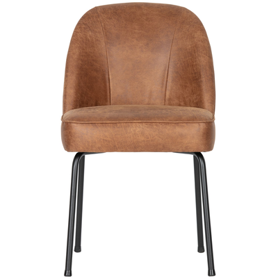 Vogue eetkamerstoel structure velvet brass