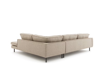 Loods 5 Design hoekbank Slimm Stof Outside rechts