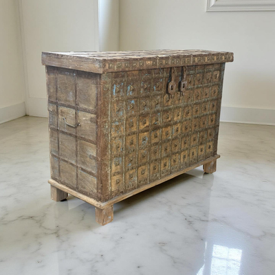 Wandkist messing India uniek