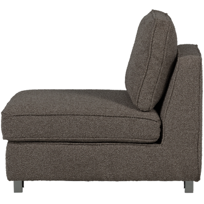 Lazy 1-zits element boucle antraciet