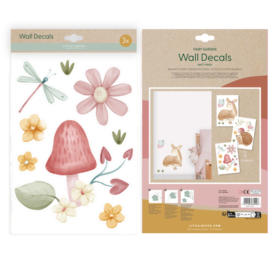 Muurstickers Fairy Garden (A4)