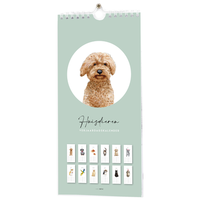 Verjaardagskalender Bintje dieren