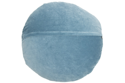Rond kussen Ruffles fluweel 60 cm