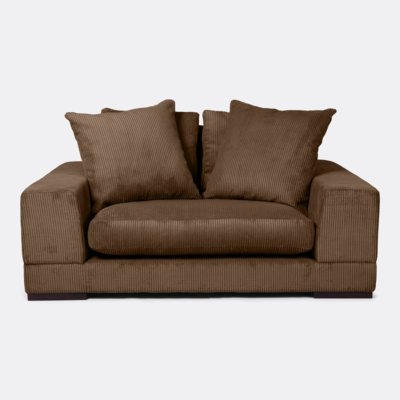 Loods 5 loveseat Mino ribfluweel