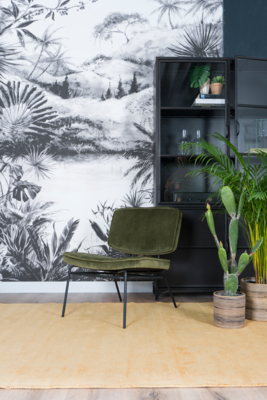 Vloerkleed Viscose - Oker