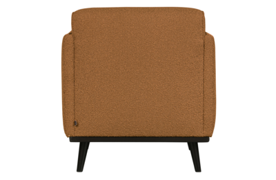 BePureHome fauteuil Statement met arm bouclé