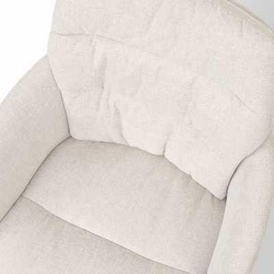 Nena-mia beige - houten onderstel