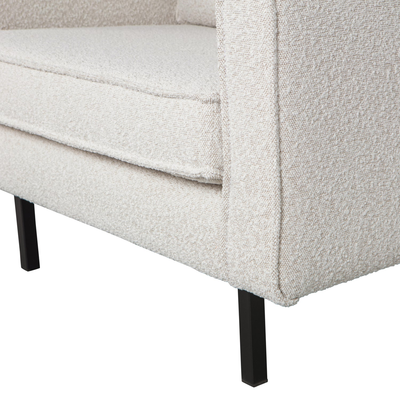 Rodeo fauteuil structure velvet frost