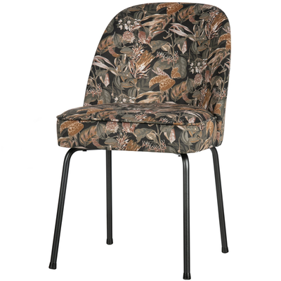 Vogue eetkamerstoel structure velvet brass