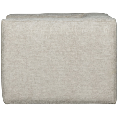 Bean fauteuil chenille velvet naturel