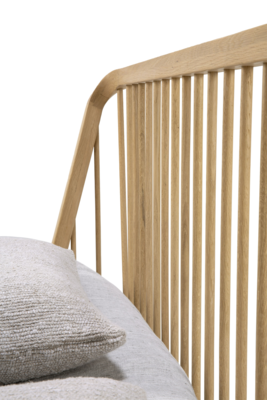 Ethnicraft bed Spindle Oak 180x200 cm