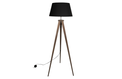 Vloerlamp Omar zwart