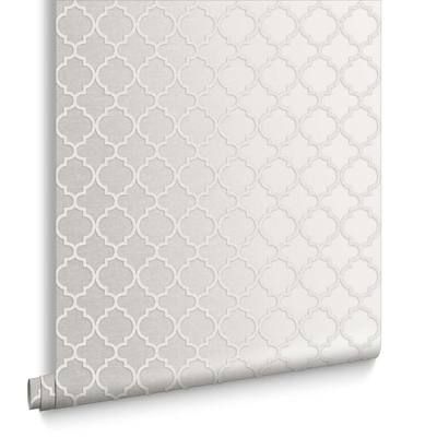 Graham &amp; Brown  vliesbehang  Trelliage Bead Pearl