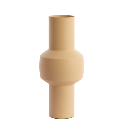 Vaas mat metaal zand