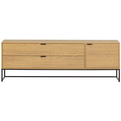 Silas tv meubel 180 cm eiken decor [fsc]
