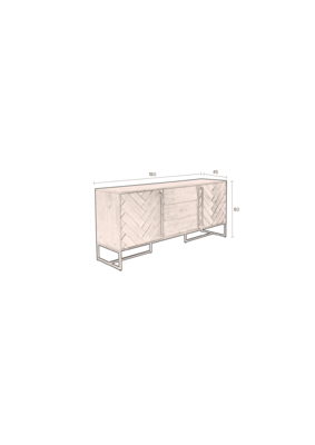 Dutchbone Class Dressoir Hoog