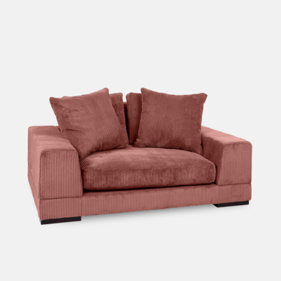Loods 5 loveseat Mino ribfluweel