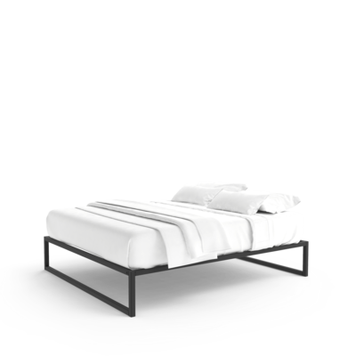 Stalen bedframe °01 | Zwart
