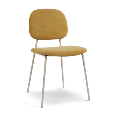 Eetkamerstoel Jasmijn - grijsbeige onderstel