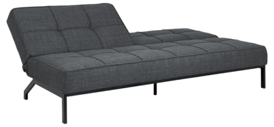 Tava Slaapbank - 198 x 95cm - Donker Grijs