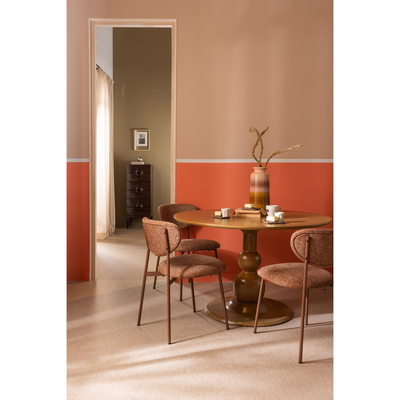 Blanco eettafel o120 cm mangohout walnoot