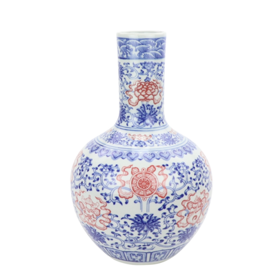 Chinese bloemen vaas