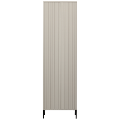 New gravure hoge kast met lade grenen dust [fsc]