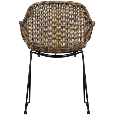 Willow tuinstoel naturel