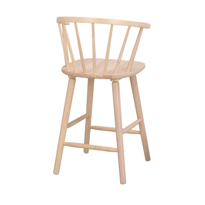 Carmen houten barkruk - 96 cm hoog