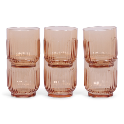 Glas Caro set van 6 330 cc