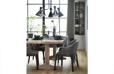 Vitrinekast Basic grenen 2 deurs
