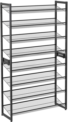 Schoenenrek 2 x (stapelbaar) met 4 niveaus Indusign