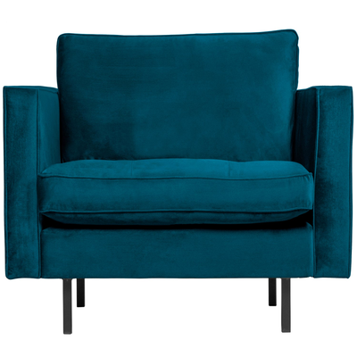 Rodeo classic fauteuil ribstof roestbruin