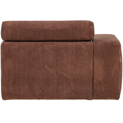 Novi 1-zits element arm links boucle karamelbruin