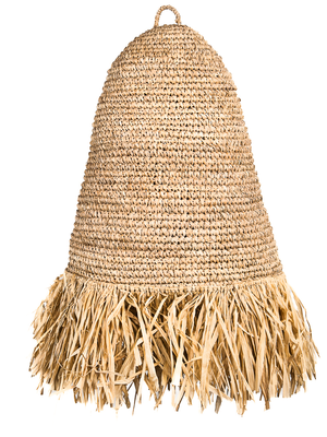 Raffia hanglamp Lefkadia